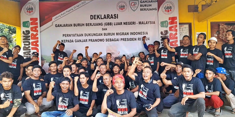 GBB Bersama BMI Deklarasi Dukungan untuk Ganjar di Malaysia