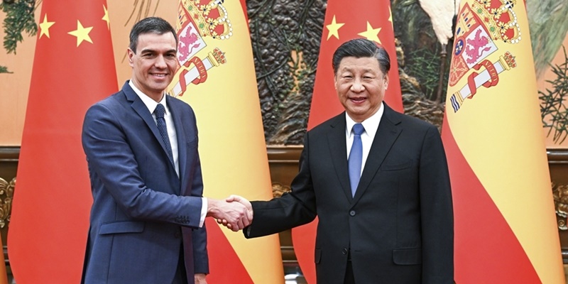 Kunjungi China, Sanchez Rayakan 50 Tahun Hubungan Spanyol-China Bersama Xi