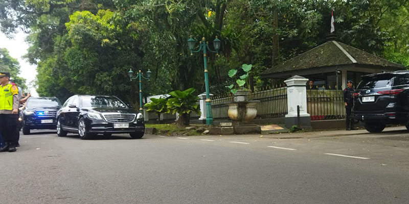 Tiba di Istana Batutulis, Jokowi Tidak Pakai Mobil RI 1