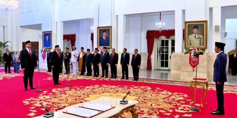 Presiden Joko Widodo Lantik Dito Ariotedjo jadi Menpora