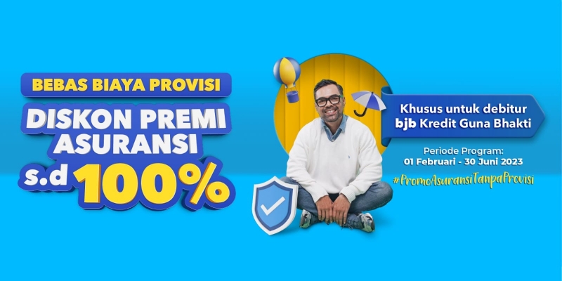 Promo bjb PASTI, Diskon Premi Asuransi hingga 100%