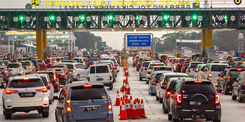 Lebih dari 158 Ribu Kendaraan Pemudik Tinggalkan Jakarta Melalui Jalan Tol