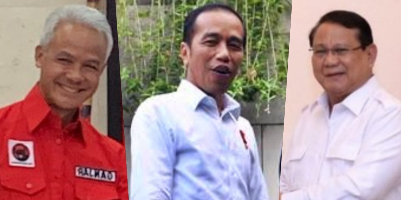 LSI: Ada Keinginan Jokowi untuk Duetkan Ganjar dan Prabowo