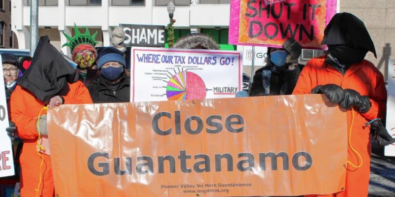Pengunjuk Rasa di AS Tuntut Pembebasan Belasan Tahanan Guantanamo