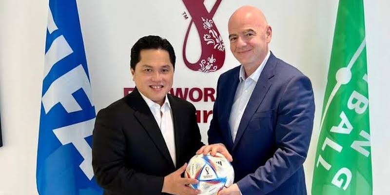 Hasil Lobi Erick Thohir, Tanda Kesungguhan Bangun Sepakbola Indonesia