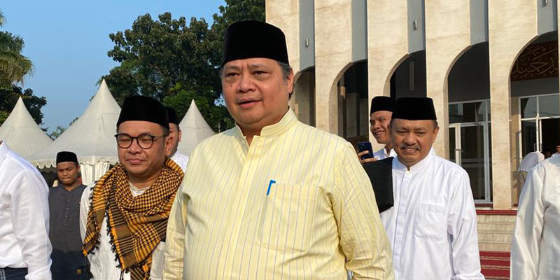 Sambut Idulfitri, Airlangga Hartarto: Kita Tingkatkan Kinerja Positif bagi Masyarakat