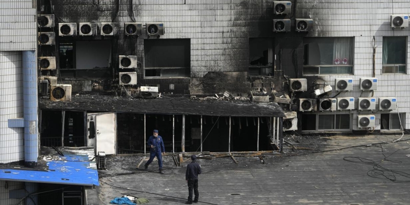 Kebakaran Rumah Sakit di Beijing, 21 Orang Meninggal Dunia