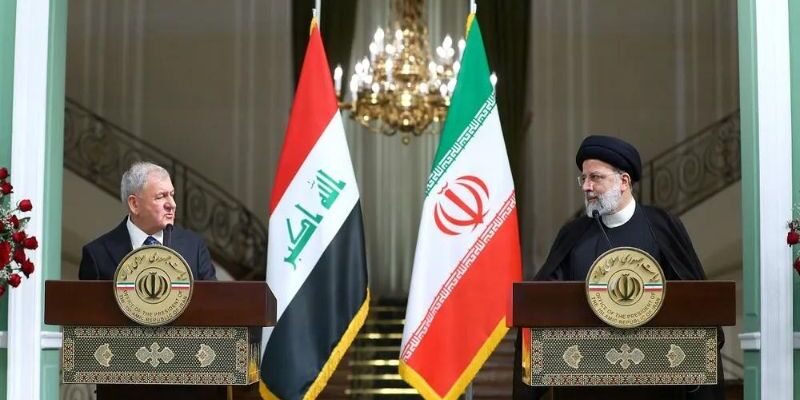 Di Hadapan Presiden Irak, Ebrahim Raisi Kecam Kehadiran AS di Timur Tengah