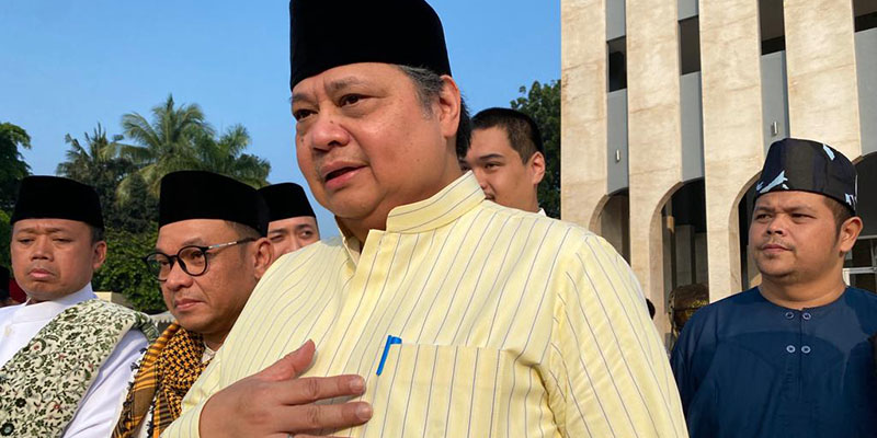 PDIP Usung Ganjar, Airlangga: Selamat, Kalau Golkar Sudah Diputuskan dalam Munas