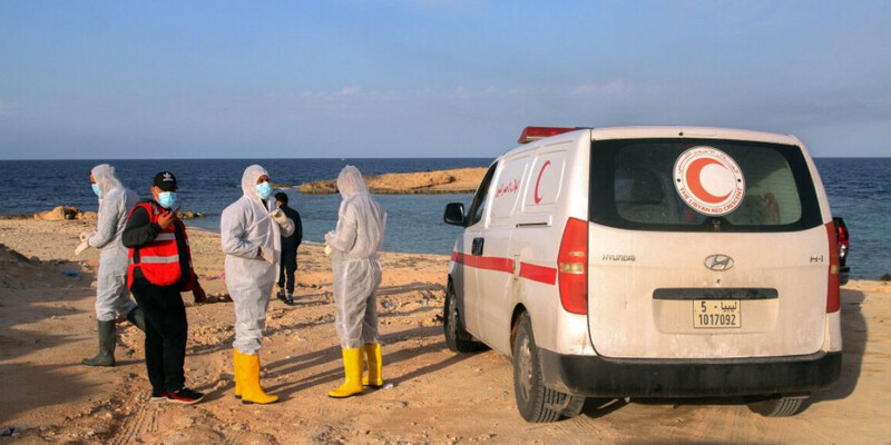Puluhan Mayat Migran Ilegal Ditemukan Terdampar di Tepi Pantai Libya