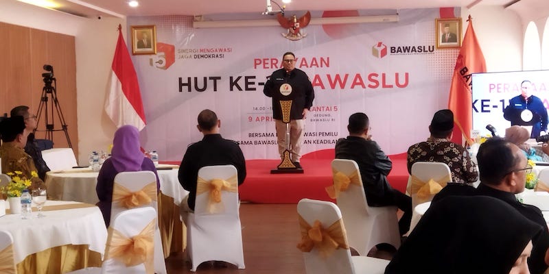 Bawaslu Ulang Tahun ke-15, Rahmat Bagja: Di Usia Inilah Ujian Kedewasaan Lembaga