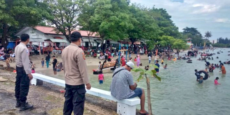 Selama Libur Lebaran, Polresta Bandar Lampung Tingkatkan Patroli THR