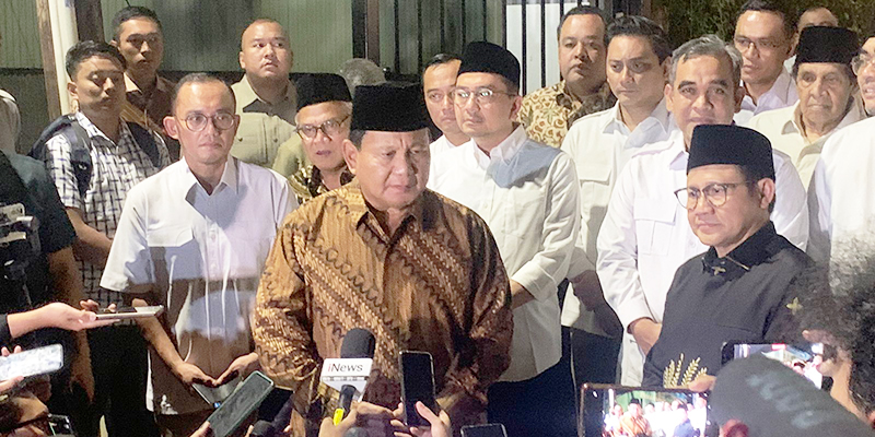 Prabowo Ngaku Sudah Bicara dengan Puan Soal Bentuk Koalisi Besar