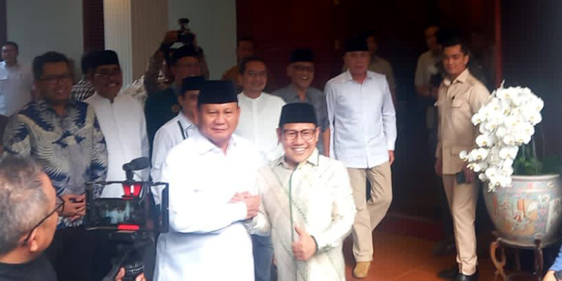 Cak Imin Bertandang ke Kediaman Prabowo, Ini yang Dibahas