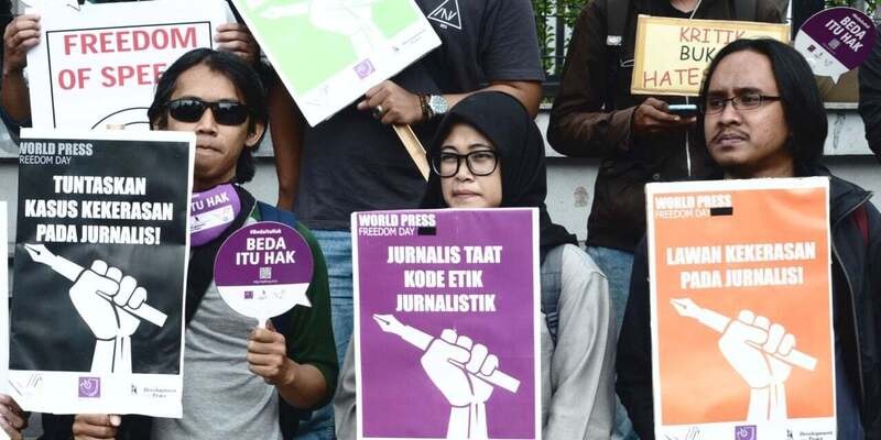 Indonesia Masih Dikategorikan sebagai Negara dengan Tingkat Kebebasan Pers yang Rendah di Dunia