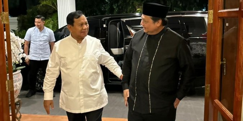Pertemuan Prabowo-Airlangga Ternyata Juga Bahas Peluang Koalisi
