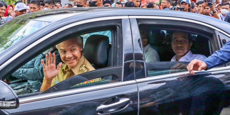 Jokowi Akrab dengan Ganjar Sejak Akhir Pekan di Solo, Ada Potensi Dukungan?