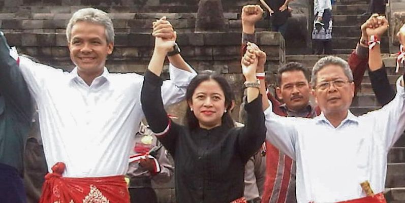 Unggah Foto Lawas Bersama Ganjar, Puan Kirim Pesan Siap Menangkan Pilpres 2024