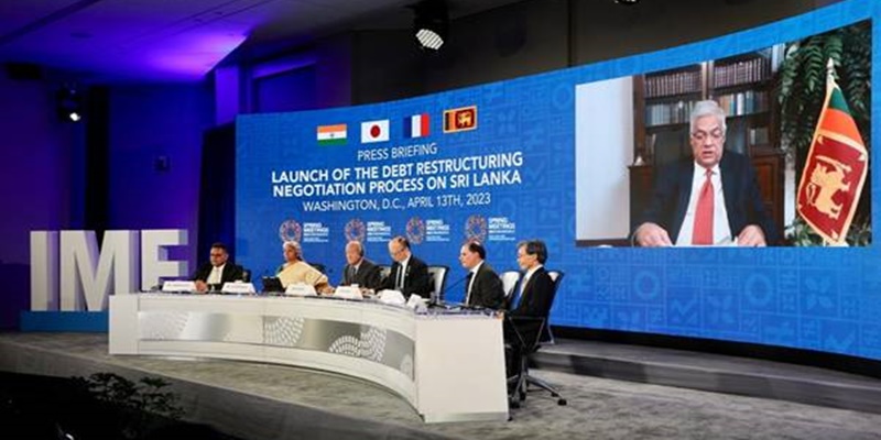 Bersama India dan Prancis, Jepang Prakarsai Platform Restrukturisasi Utang Sri Lanka