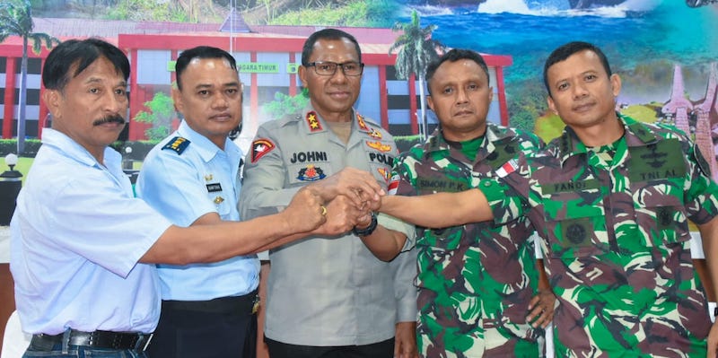 TNI-Polri Sepakati 7 Poin Pengusutan Kasus Pengrusakan Rumdin Kapolda NTT