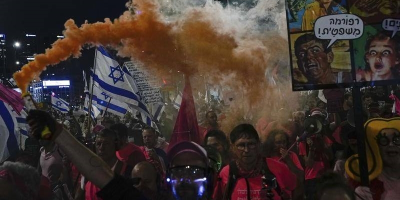 Kekerasan Meningkat, Pengunjuk Rasa di Israel Terus Gelar Aksi Demonstrasi