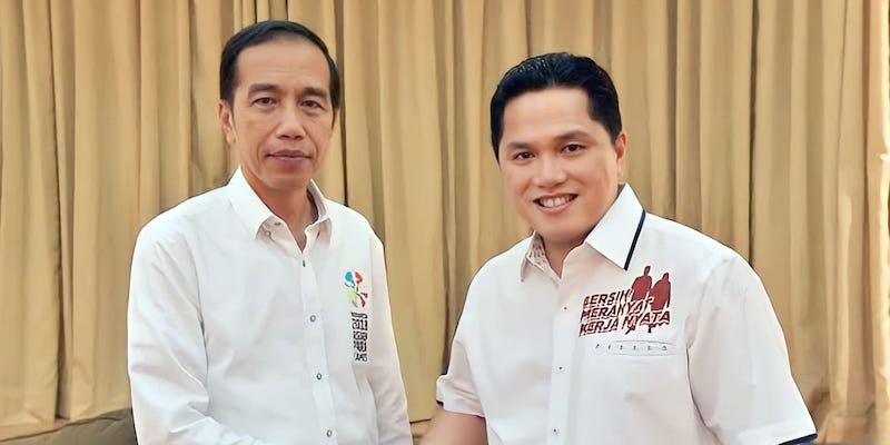 Gagal Paham Presiden Joko Widodo Terkait Rangkap Jabatan Menteri BUMN dan Ketua Umum PSSI