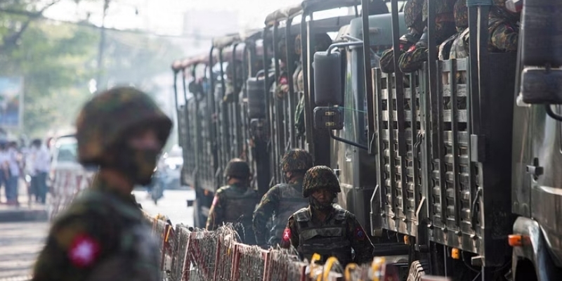 Militer Myanmar Serang Acara Kelompok Pemberontak, 30 Orang Dilaporkan Tewas