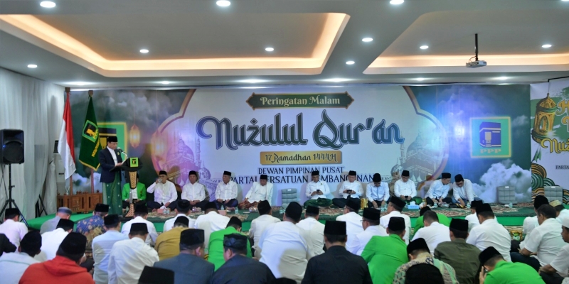 Peringati Malam Nuzulul Quran, Mardiono: Kader PPP Harus Pahami dan Syiarkan Isi Al Quran