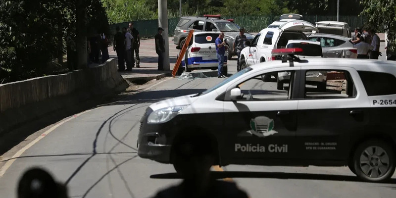 Tujuh Perampok Tewas Baku Tembak dengan Polisi Brasil