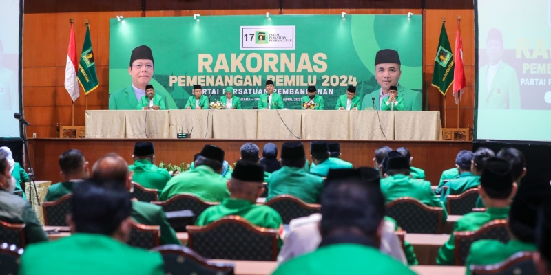 Buka Rakornas LP2 PPP, Mardiono Optimistis Tingkatkan Suara pada Pemilu 2024