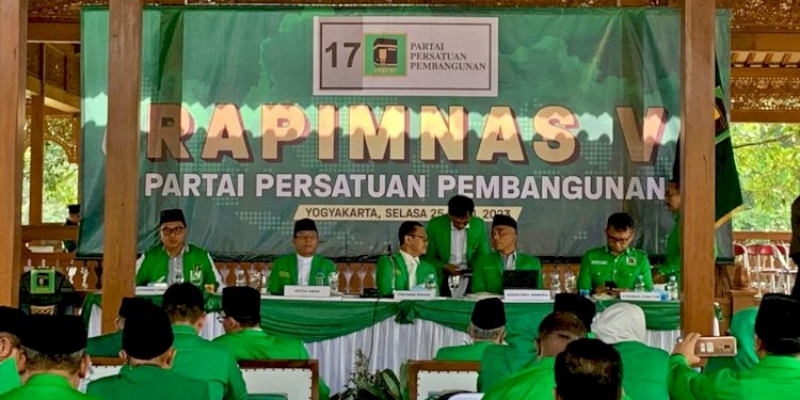 Di Sela Rapimnas, Mardiono Ungkap Arus Bawah PPP Nyatakan Dukung Ganjar