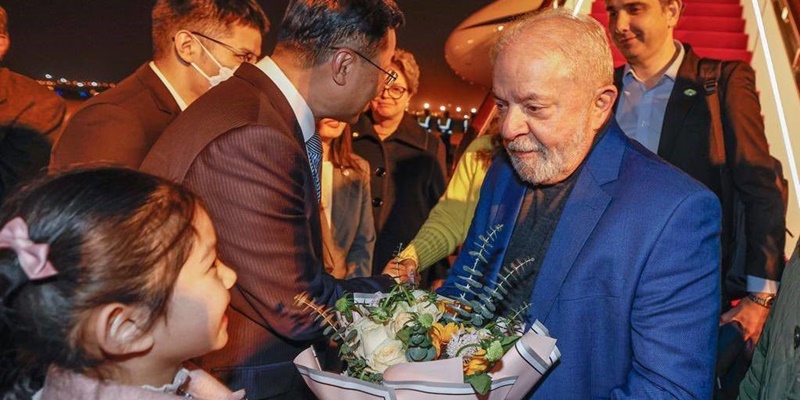 Tiba di Beijing, Presiden Brasil Lula da Silva akan Bertemu Xi Jinping Bahas Perang Rusia-Ukraina