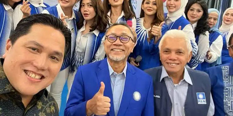 Ketum PAN Berat ke Erick Thohir, Bakal Diajukan ke PDIP Jadi Cawapres Ganjar?