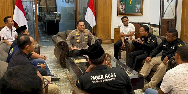 Dinilai Bikin Resah Warga, Dua Perguruan Silat Dipanggil Kapolrestabes Surabaya