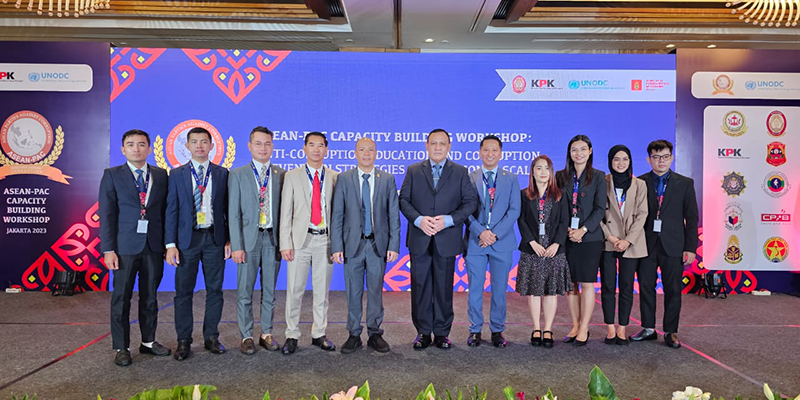 Ketua KPK RI Firli Bahuri bersama delegasi negara anggota ASEAN-PAC/Ist