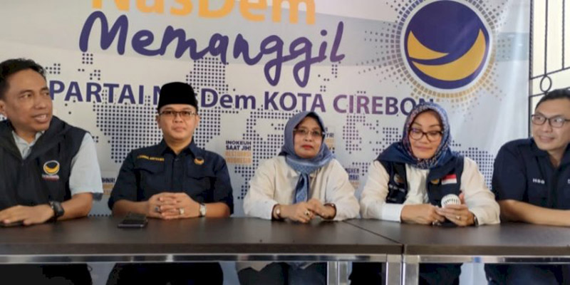 Tinggalkan Gerindra, Affiati Resmi Gabung Nasdem Kota Cirebon