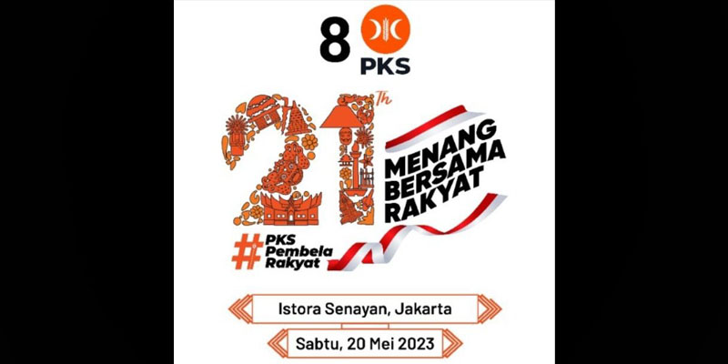 Puncak Milad ke-21 PKS - Anies, SBY, JK, dan Surya Paloh Dijadwalkan Hadir