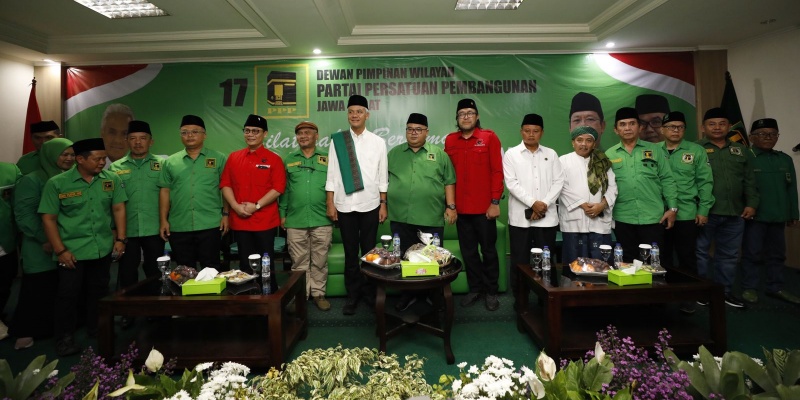 PPP Jabar Siap Satu Barisan Bersama PDIP Menangkan Pilpres 2024