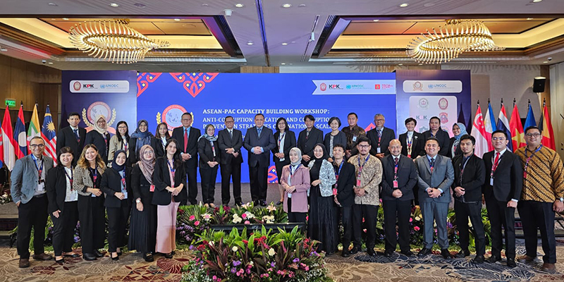 Capacity building ASEAN Parties Against Corruption (ASEAN-PAC) yang diikuti oleh delegasi dari 11 negara anggota ASEAN/Ist