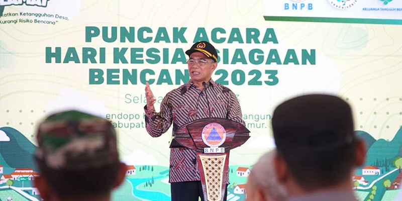 Menko PMK: Mitigasi Bencana Rujukannya Surah Al Baqarah Ayat 30