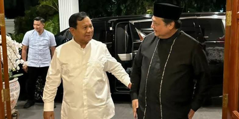 Kedekatan Prabowo dengan Ketum Parpol Lain Termasuk Golkar, Dongkrak Elektabilitas Gerindra