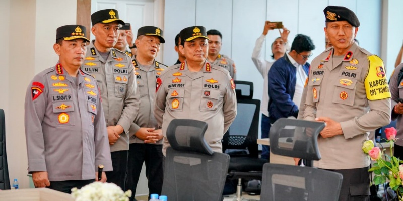 Jelang KTT ASEAN, Kapolri Tinjau 91 Command Center dan Pastikan Pengamanan Maksimal