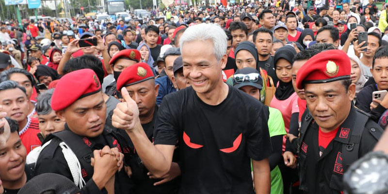 <i>Ngaku</i> Sudah Kantongi Kunci Kemenangan Pilpres 2024 di Jember, Ganjar Pranowo: Tapi Rahasia
