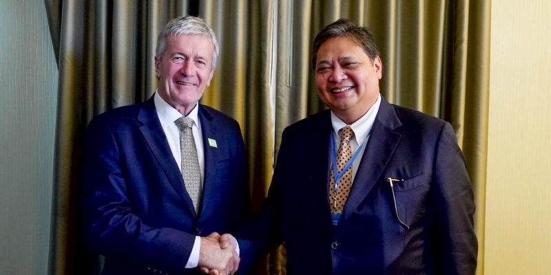 Bertemu Mendag Selandia Baru, Airlangga Sepakat Fokus Penyelesaian Perundingan IPEF