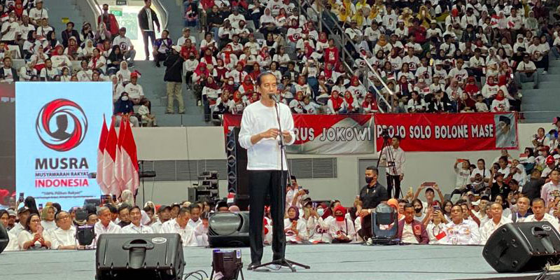 Musra Tak Sebut Nama Ganjar, Jokowi Permainkan Megawati