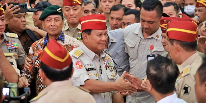Disaksikan Wiranto, Purnawirawan TNI-Polri Satu Komando Dukung Prabowo di Pilpres 2024