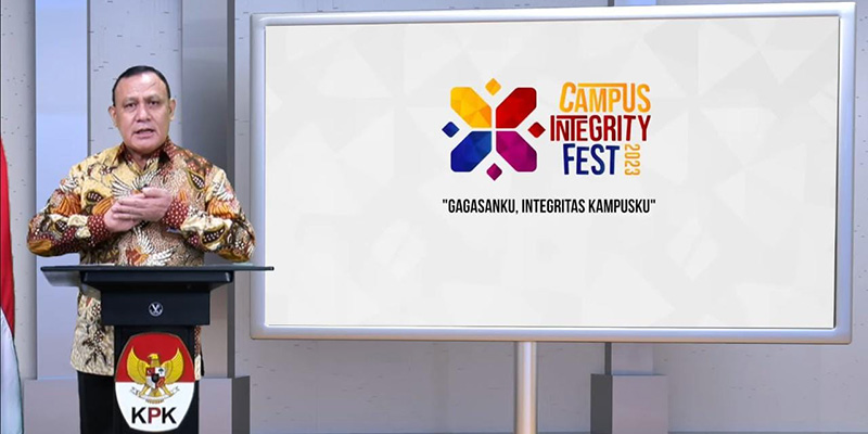 Gelar Campus Integrity Fest 2023, KPK Ajak Mahasiswa Gagas Aksi Integritas