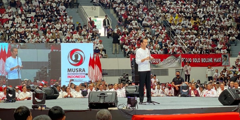 Jokowi: Kita Ingin Rawat Demokrasi di Akar Rumput Bukan Elite