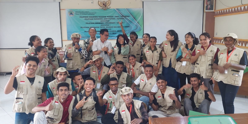 Tingkatkan Kapasitas SDM, Bapeltan Jateng Gelar Pelatihan Agribisnis Mahasiswa Papua