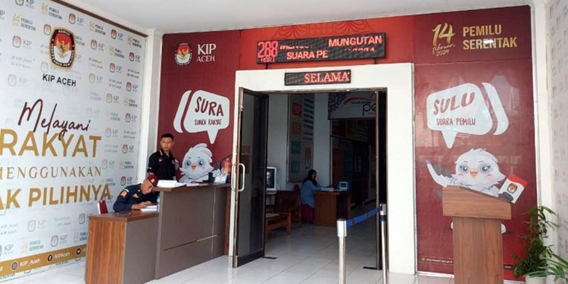 Tak Hanya di Jakarta, Hari Pertama Pendaftaran Bacaleg di KIP Aceh juga Sepi